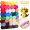 Needle Felting Starter Kit,Wool Roving 40 Colors Set, Wool Felt Tools with Instruction Included for Felted Animal Needle Felting Supplies